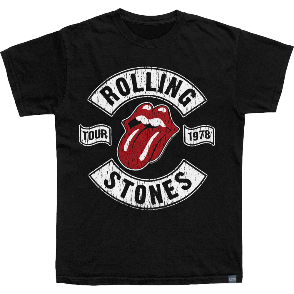 Made In Usa Tour 1978 Rolling Stones Tshirt